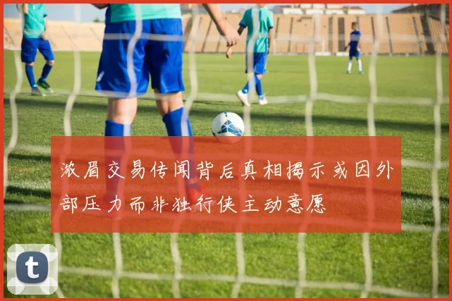 浓眉交易传闻背后真相揭示或因外部压力而非独行侠主动意愿